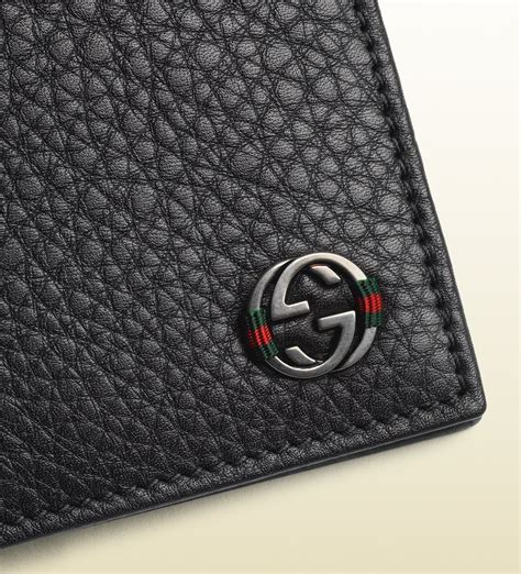 gucci wallet black mens